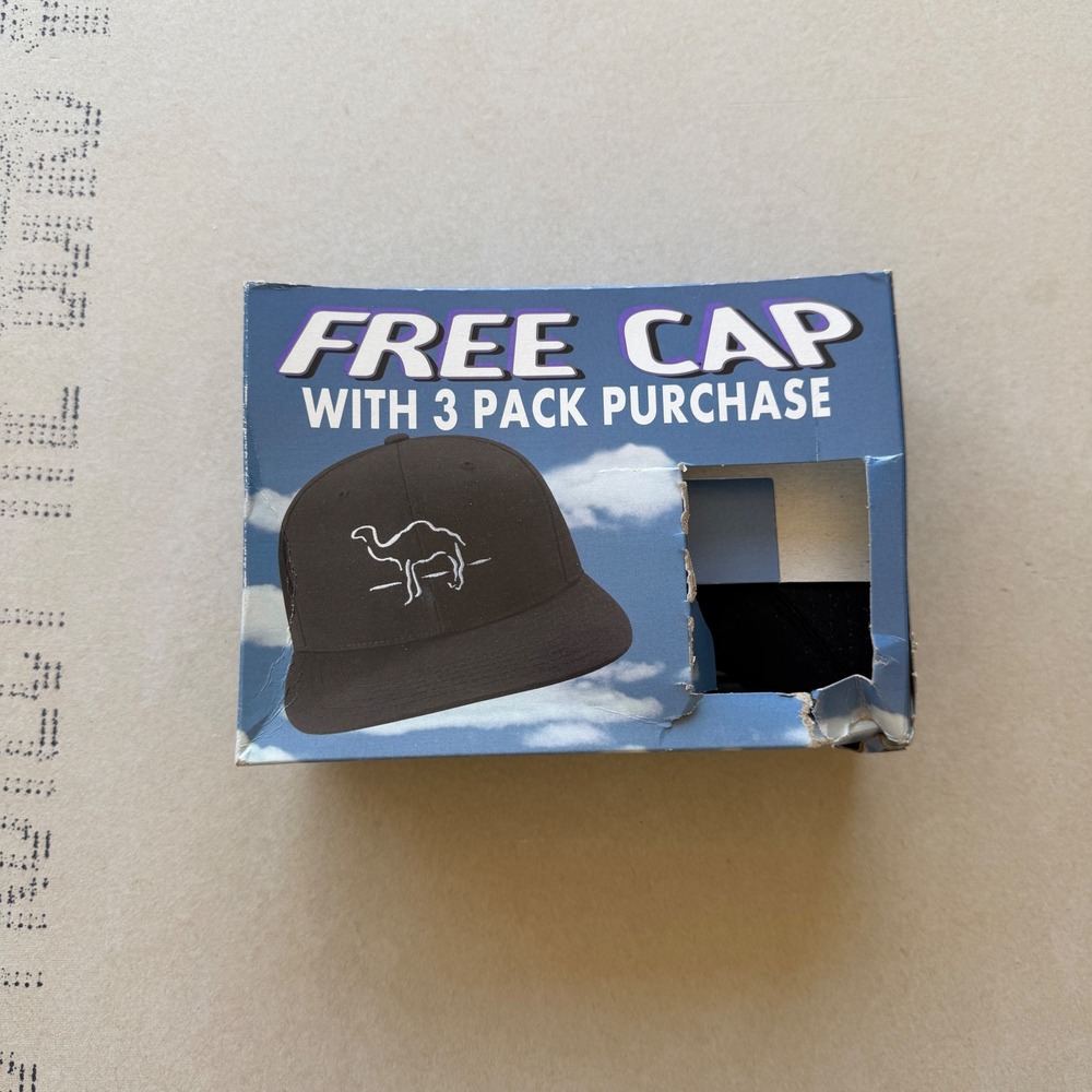 Vintage 90's Camel Snapback Hat